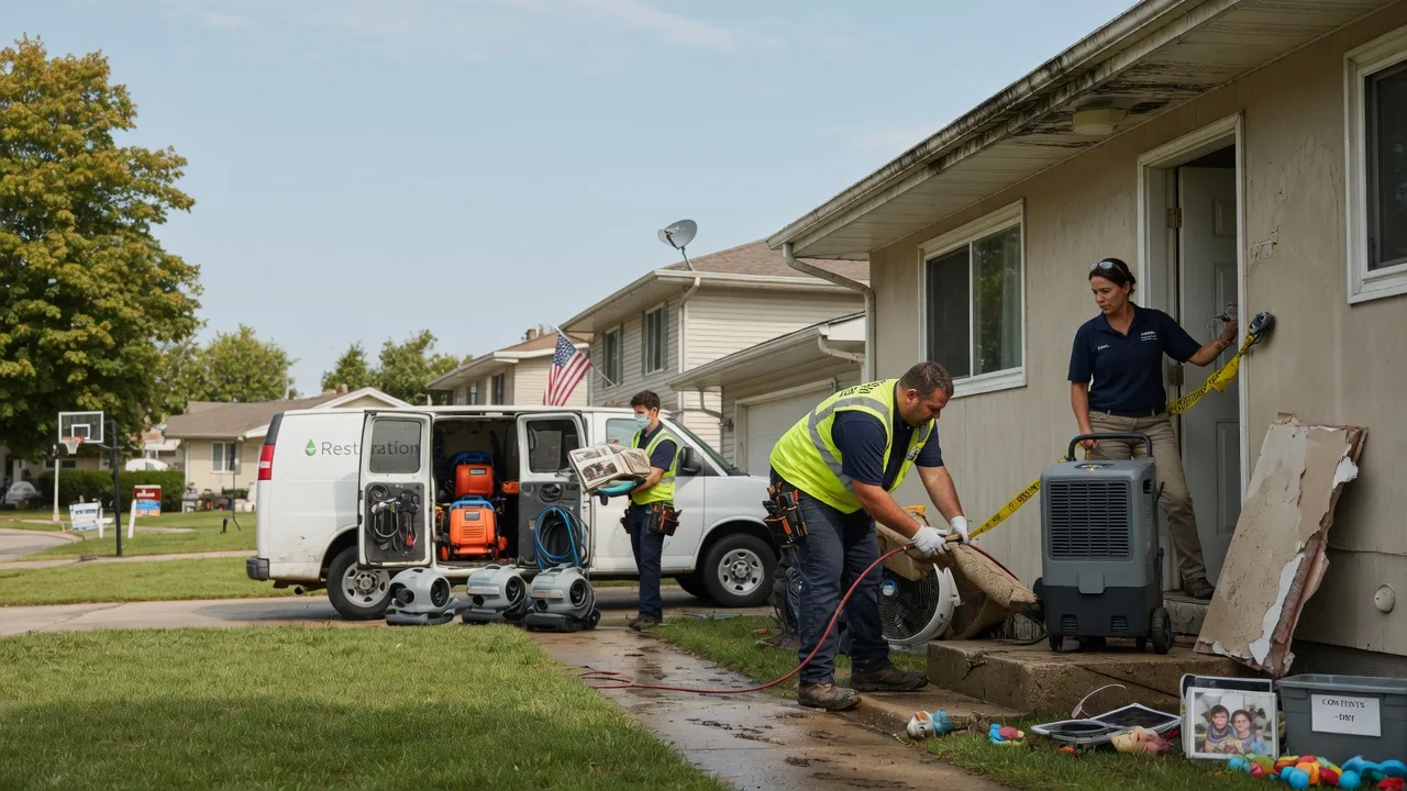 Water Damage Restoration in Round Lake, IL near me
